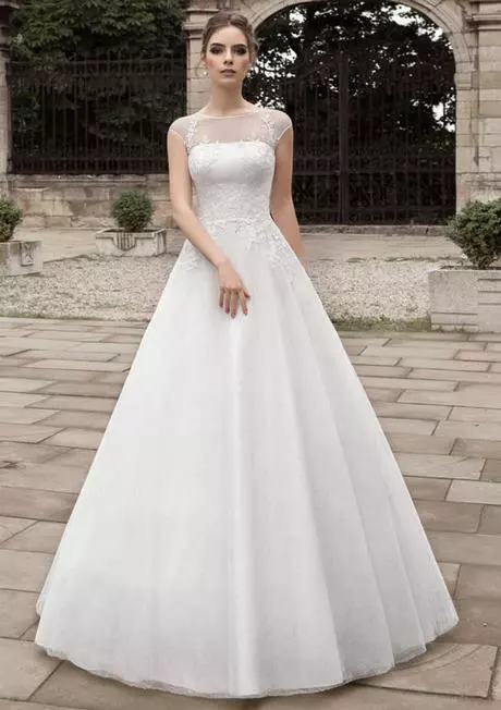 Vestidos de novia corte princesa 2024