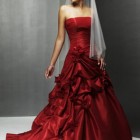 Vestido novia rojo