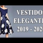 Modas de vestidos elegantes 2019