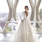 Vestido de novia corte princesa 2021