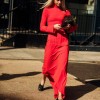 Vestidos rojos de moda 2021