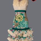 Falda corta flamenca niña