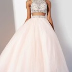 Two piece quinceanera dresses