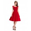 Vestido rojo vintage