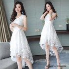 Vestidos elegantes en color blanco